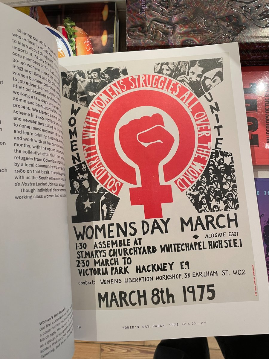 SLG_artupdates's tweet photo. 📚 In the SLG Bookshop: See Red Women’s Workshop started in 1974 with the aim to combat sexist images of women &amp; to create positive alternatives. This book features all of their original screenprints, alongside radical commissioned campaign posters. Published by @4CornersBooks https://t.co/XbQL33kq8C