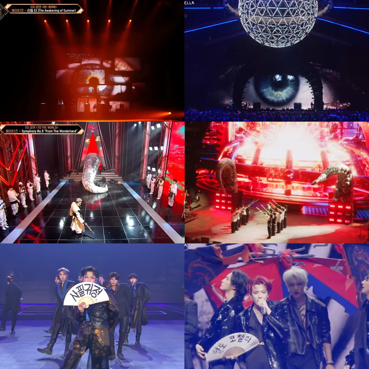 centerhwa's tweet photo. the parallel is actually making me cry 🥹 my ateez https://t.co/yQGzdIOTcy