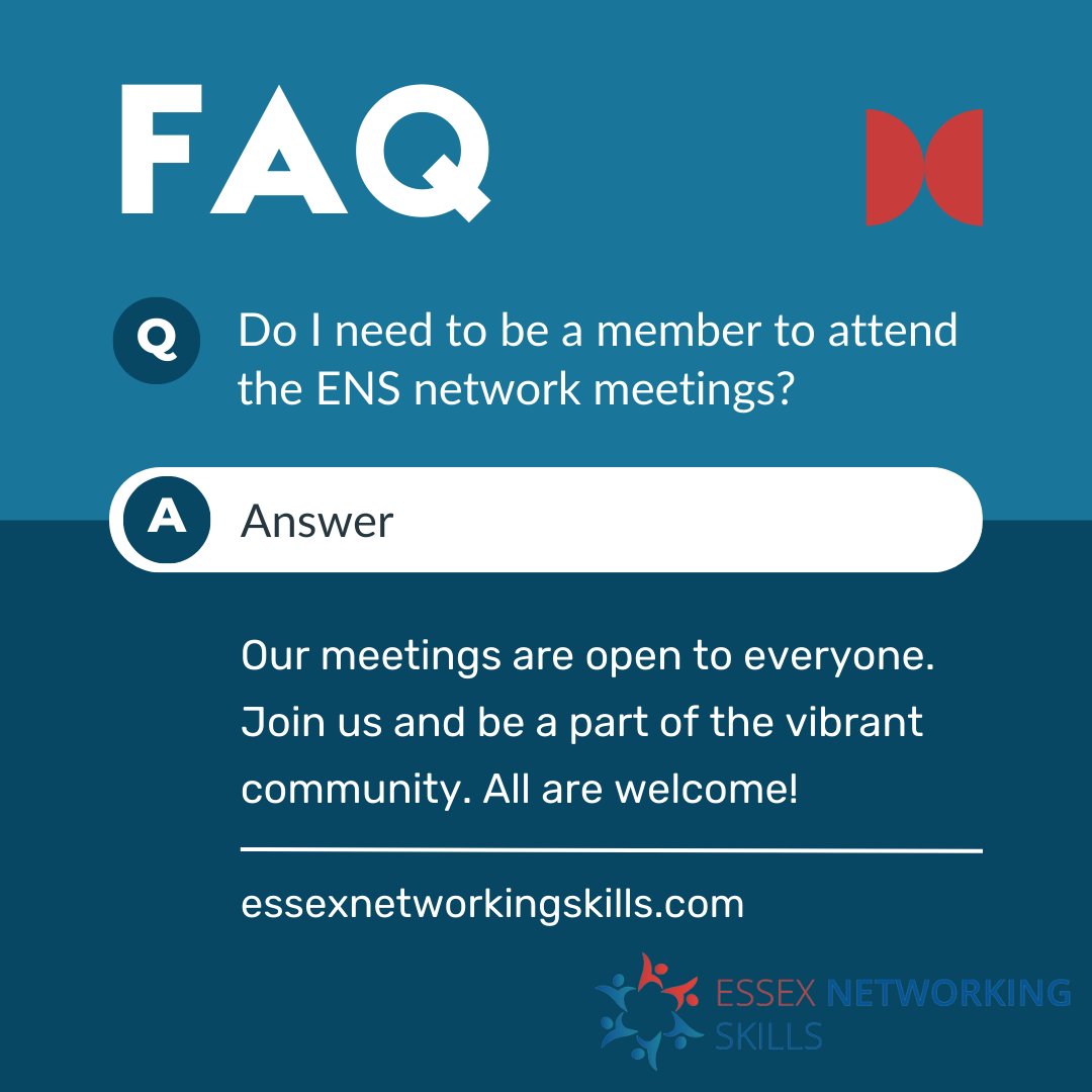 Unlock the secrets to successful networking with our Essex Networking Skills FAQ!

essexnetworkingskills.com
mark@essexworkskills.co.uk
07951698363

#businessesinsuffolk #networkmarketing #marketingskills #ENS #Businessdirectory #contactus #networkmeeting #businessconnection #faq