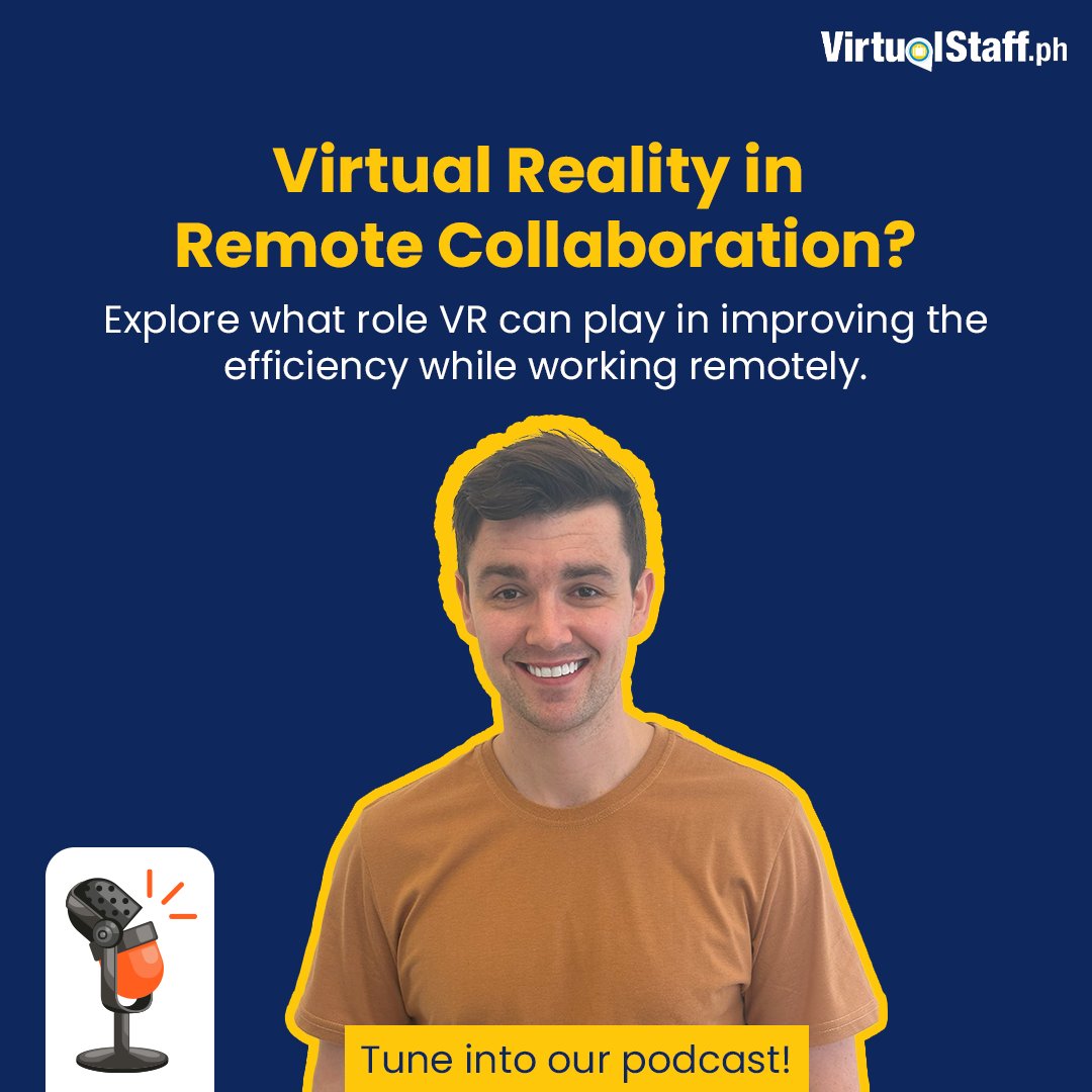 Join us as we explore how VR is reshaping the way we collaborate and connect in the digital age.

Tune in: podbean.com/eas/pb-avgkg-1…

#podcast #virtualreality #remotecollaboration #remoteteams #remotestaff #virtualteams #remoteemployees #collaborationtips #virtualreality