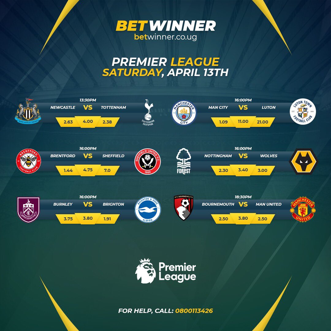 Let’s bet on premier league today 🥳🥳🥳 Tip——Newcastle GG ✅✅ Man city win/over 2.5✅✅ Sign up via bvlwzc.top/1Y5s or promo code JOEN Get upto 100% bonus on your first deposits from @Betwinnerug