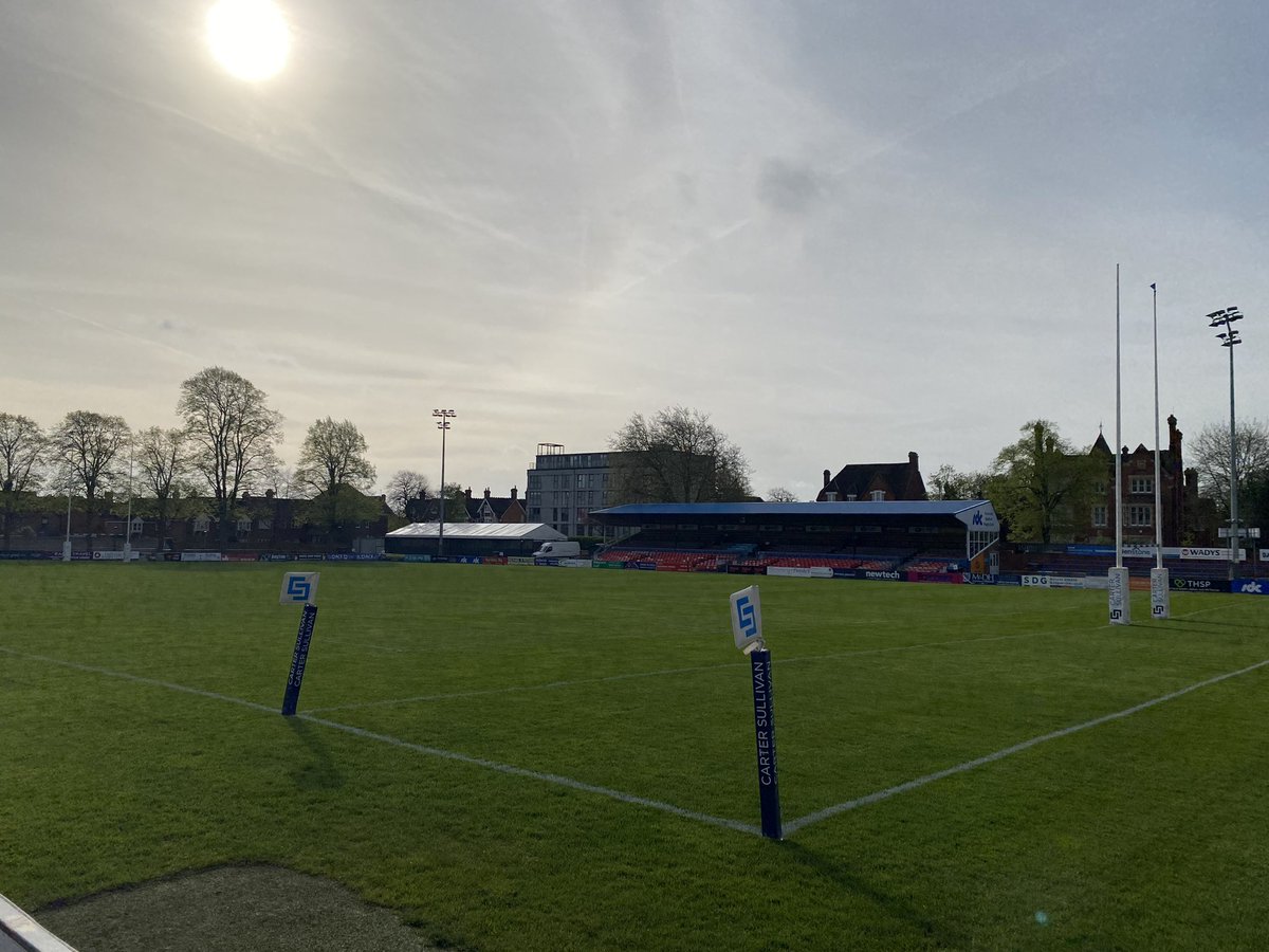 Lovely day for a bit of @Champrugby 👌🏻

@BedfordBluesRFC 🆚 @AmpthillRufc 

#SafetyOfficer
#SafeEvents
#WorkingWithCrowds