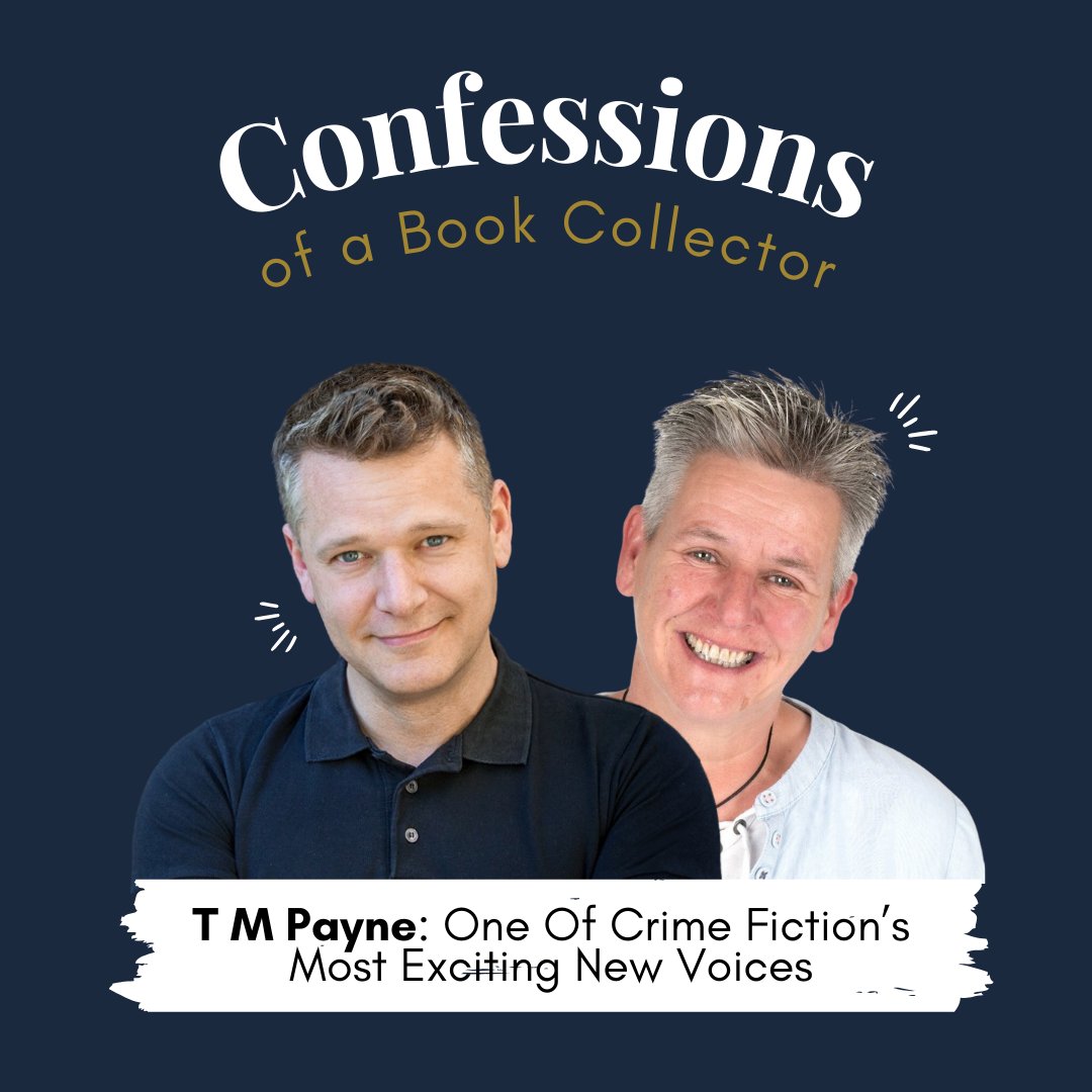 NEW episode just dropped 🎙️Listen to our interview with one of crime fiction’s most exciting new voices, only on Confessions Of A Book Collector. Listen now, wherever you get your podcasts 👇 buzzsprout.com/1922897/148726… #crimefiction #BookTwitter