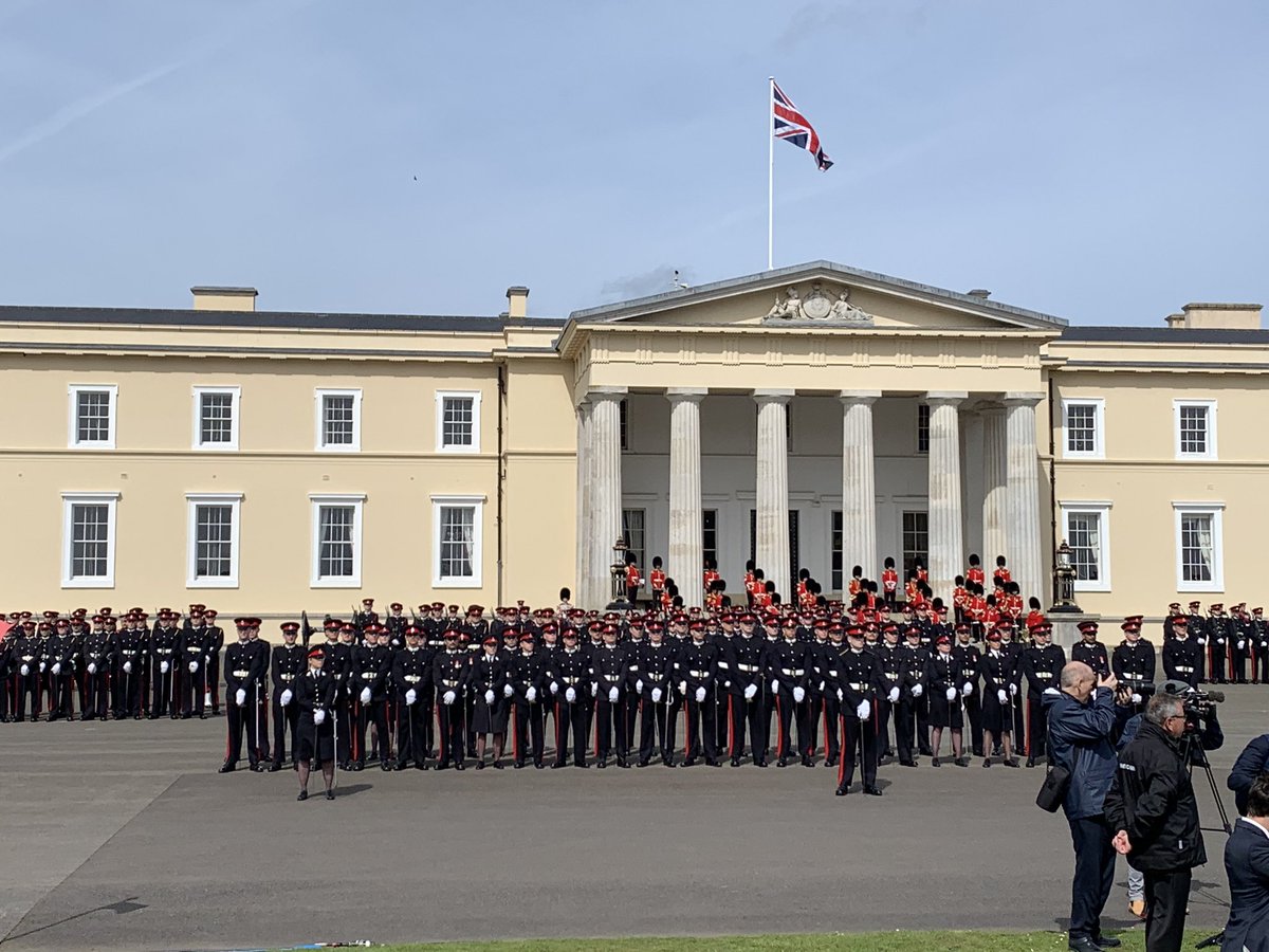 A warm welcome to Second Lieutenants Exon and Osborne who graduated from @RMASandhurst yesterday to joint the #RAMC. Next phase is specialist training @DMS_DefMedAcad. New skills, new friends & new adventures. #NextGen @ArmyMedServices #MakingTheBestBetter