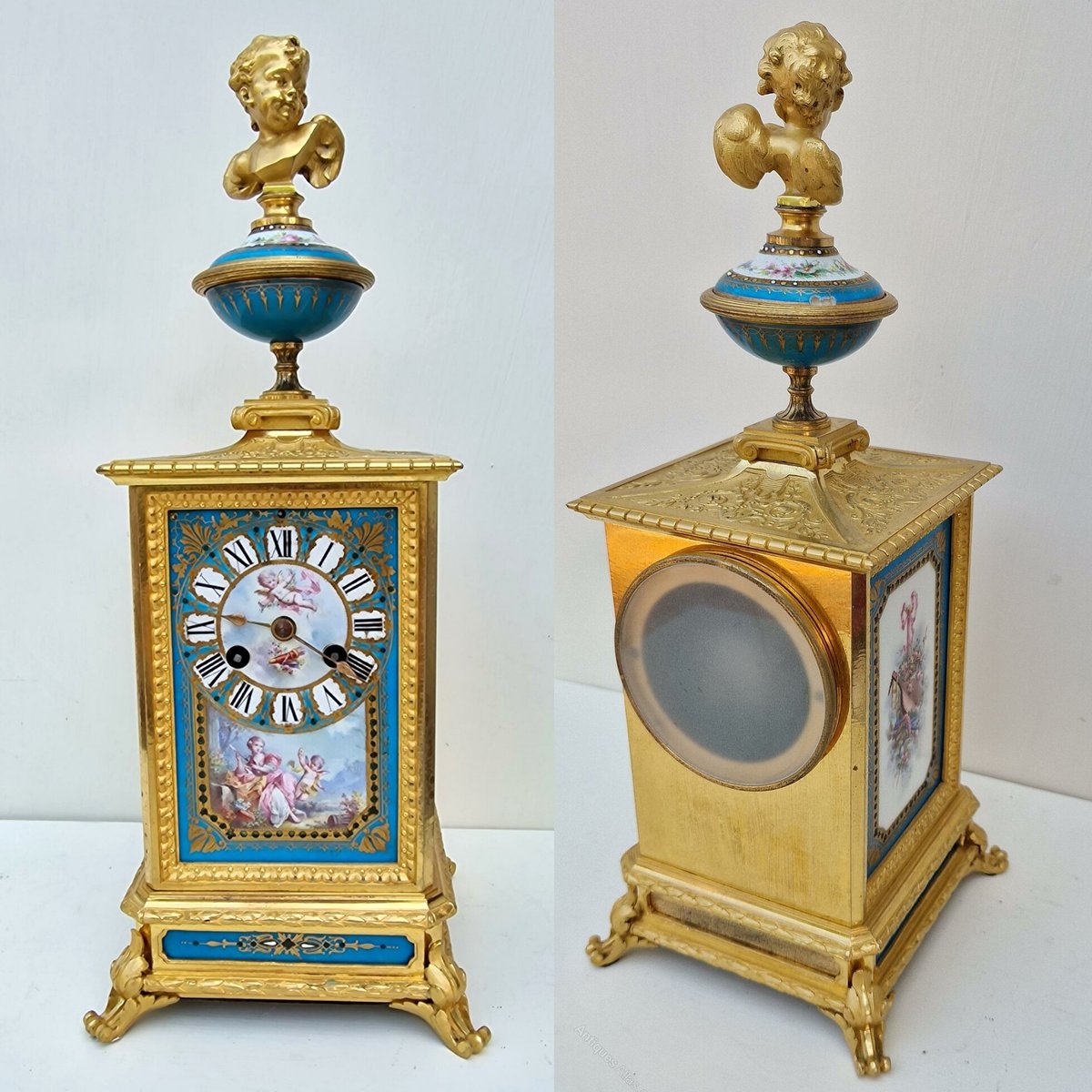 antiques_atlas's tweet photo. A Superb Sevres Panelled Ormolu Mantel Clock
https://t.co/HJ93fhBbHX
A lovely quality porcelain panelled gilt mantel clock.
#mantelclock #antiquemantelclock #frenchmantelclock #ormalumantelclock #frenchclock #antiquefrenchclock https://t.co/IiFmy32wGc