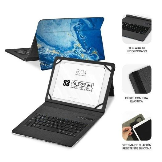 macral2000's tweet photo. Como #tablet o como #portátil. La #Funda con #Teclado #Subblim #KeytabPro #Bluetooth para #Tablets de 9"-11" te permite elegir como trabajar en cada momento. En #macral2000 #macral2000online #Infoprof #ManuSevilla. #HumanesdeMadrid #Tecnológicvo es MACRAL-2000 https://t.co/pKGnDz9OjA