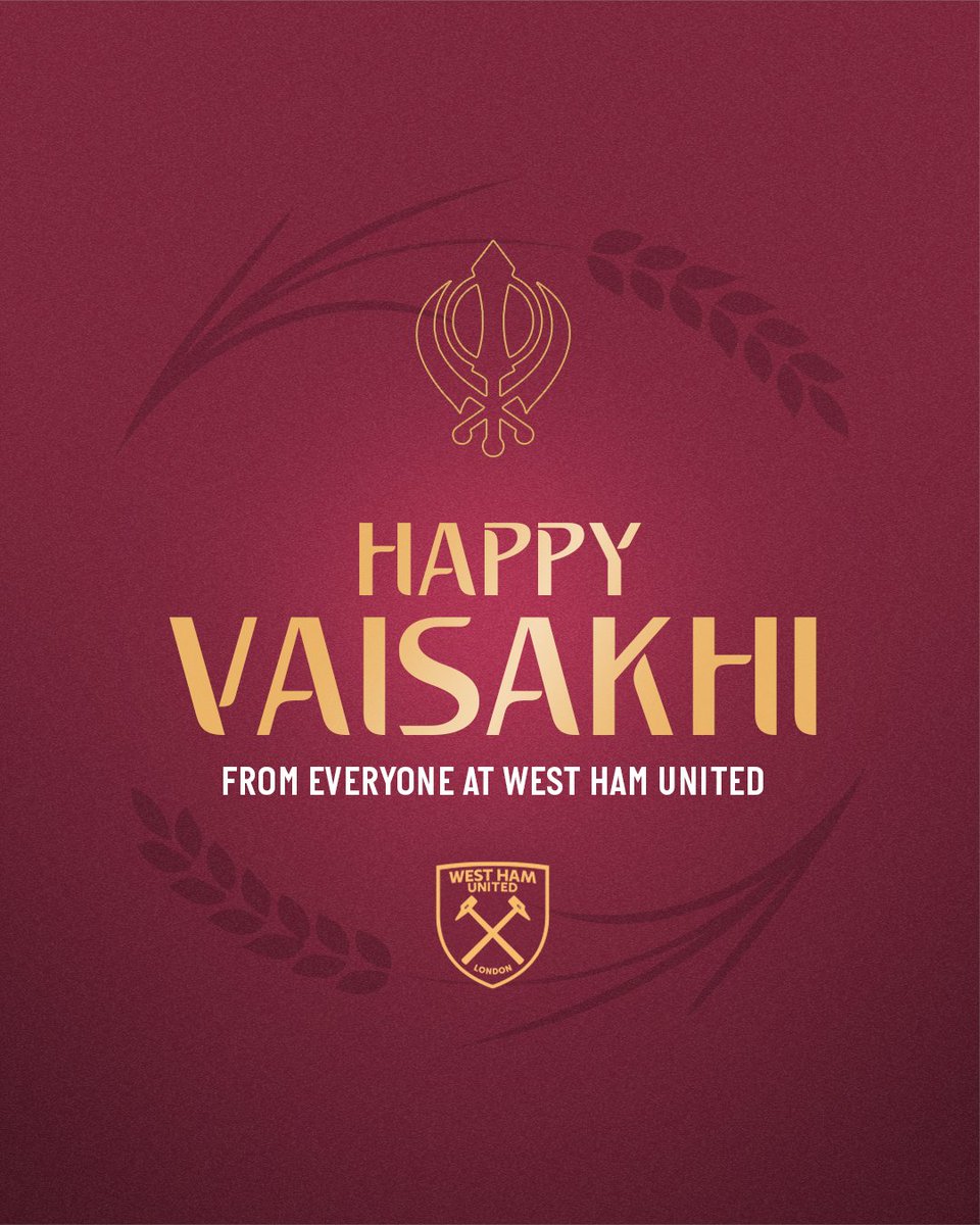 Happy Vaisakhi to all of our Sikh supporters celebrating around the world today! 🌾