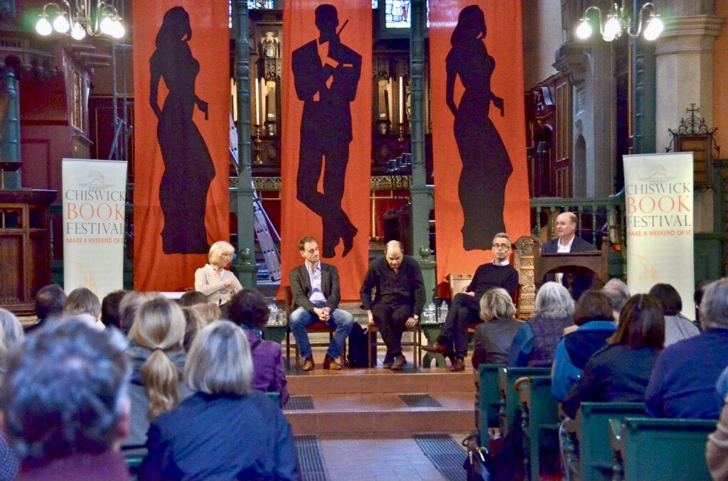 Why Spies? Don’t miss @alex_gerlis on Sunday @EalingBkFest @Pitzhanger. In 2013 I chaired him @W4BookFest @StMichaelsW4 with Ian Fleming’s niece Kate Grimond (under banners from @fostersbookshop). On Sunday he’s with Kim Philby’s granddaughter Charlotte! pitzhanger.org.uk/whatson/ealing…