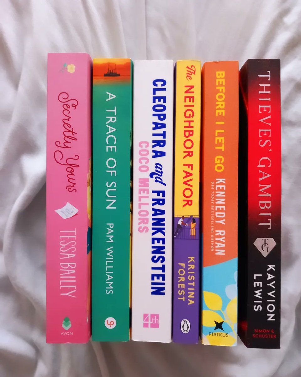 Morning lovelies 😘 I'm sharing my #SixBooksSoon over on the gram this morning! I'm excited for all of these! Have you read any? #BookTwitter #SaturdayStack #Books