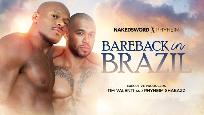 NakedSword Releases New Rhyheim Shabazz Collab 'Bareback in Brazil' xbiz.com/news/280944/na… @RhyheimX @nakedswordcom