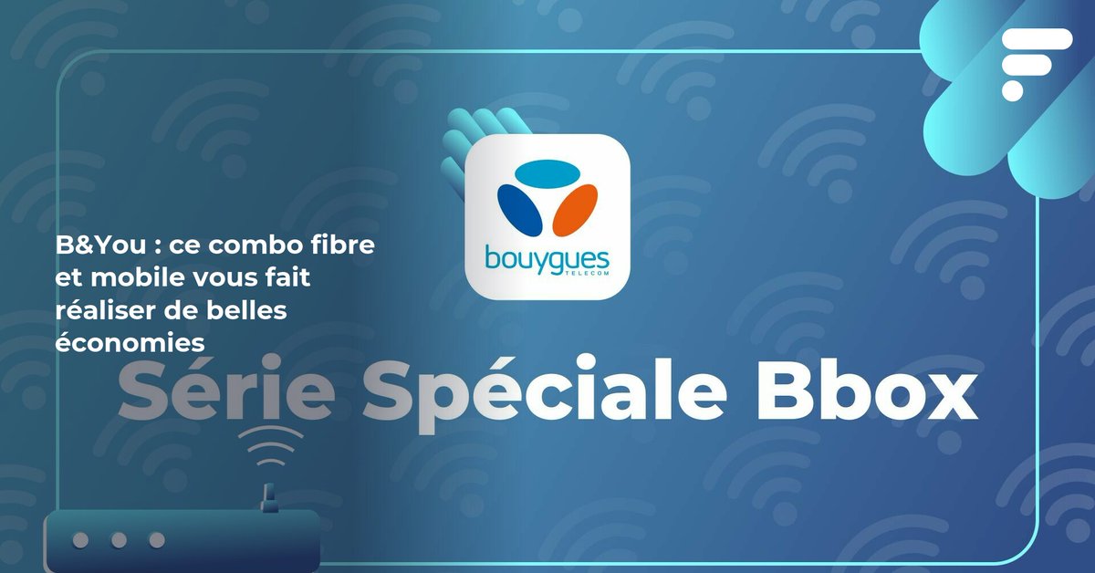 Bouygues Telecom renouvelle sa fibre Série Spéciale Bbox. Affichée à seulement 29,99 euros par mois avec un forfait B&You, c’est l’une des plus complètes et des plus compétitives du moment #sponso 👉 l.frandroid.com/TAz