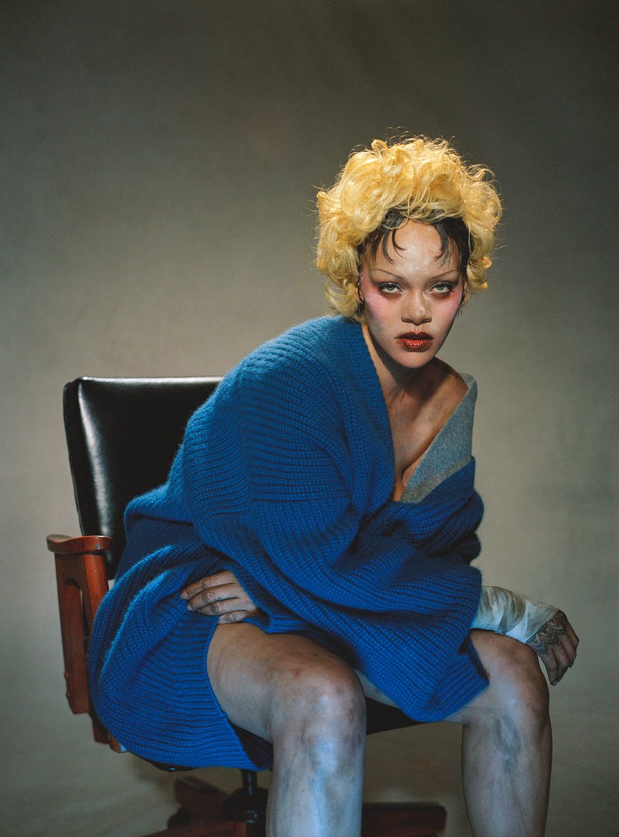 .@rihanna in LOEWE Spring Summer 2024 for Interview Magazine. Photography Nadia Lee Cohen Styling Mel Ottenberg #LOEWE