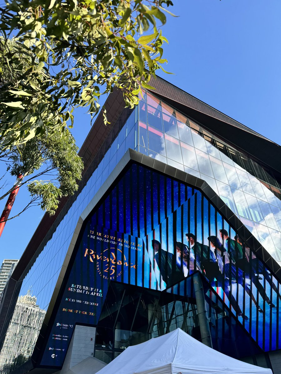 Our final stop of our Australian Tour 2024 - Syndey! We are so excited for our three performances here at the ICC Theatre. ✨ #riverdance #riverdance25