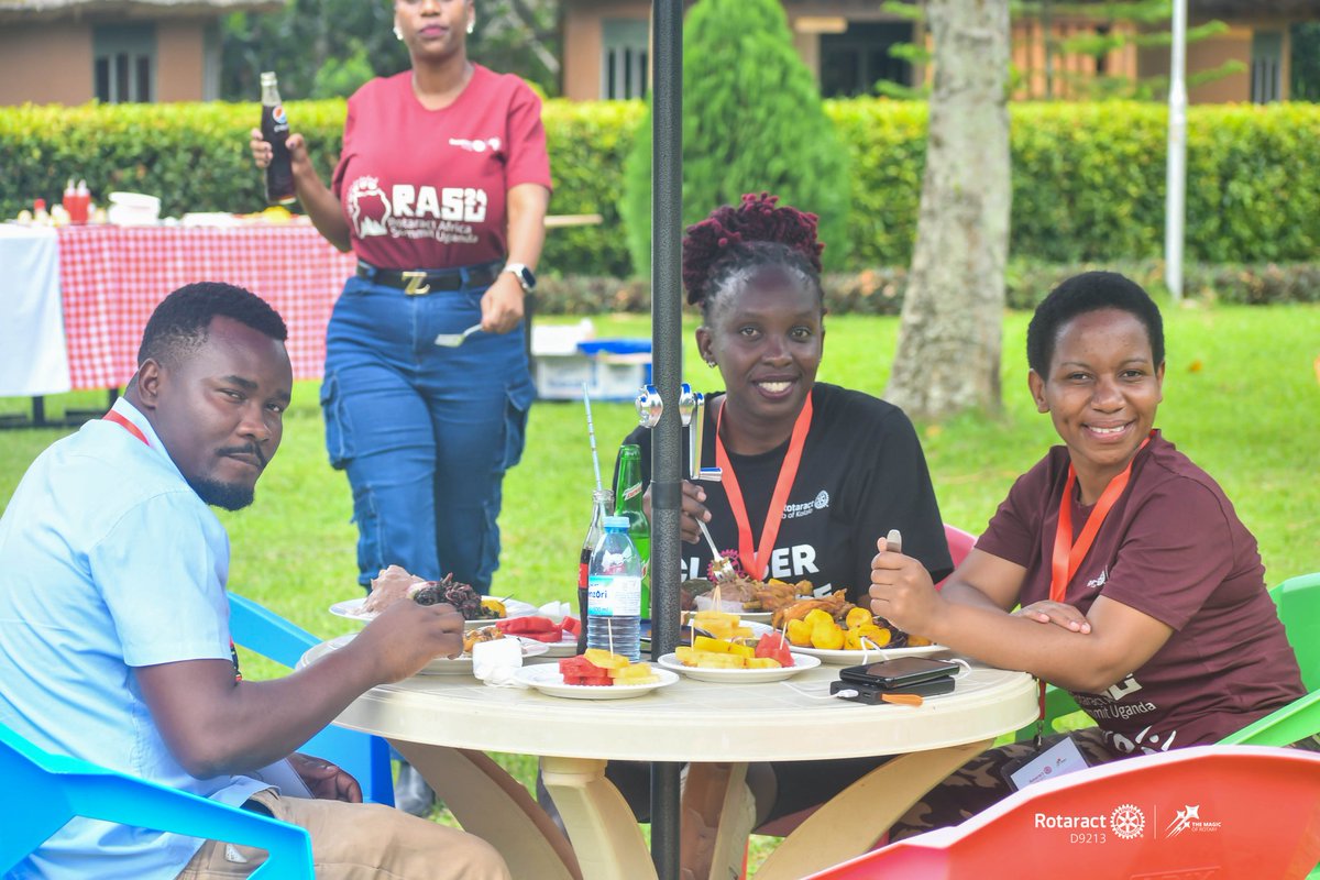 Lunchtime is a #RASUG24 moment.... A full stomach brings the best ideas home. 😂