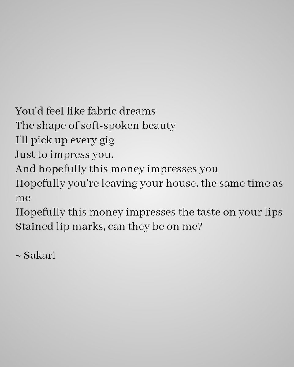 The Poet Sakari tweet media