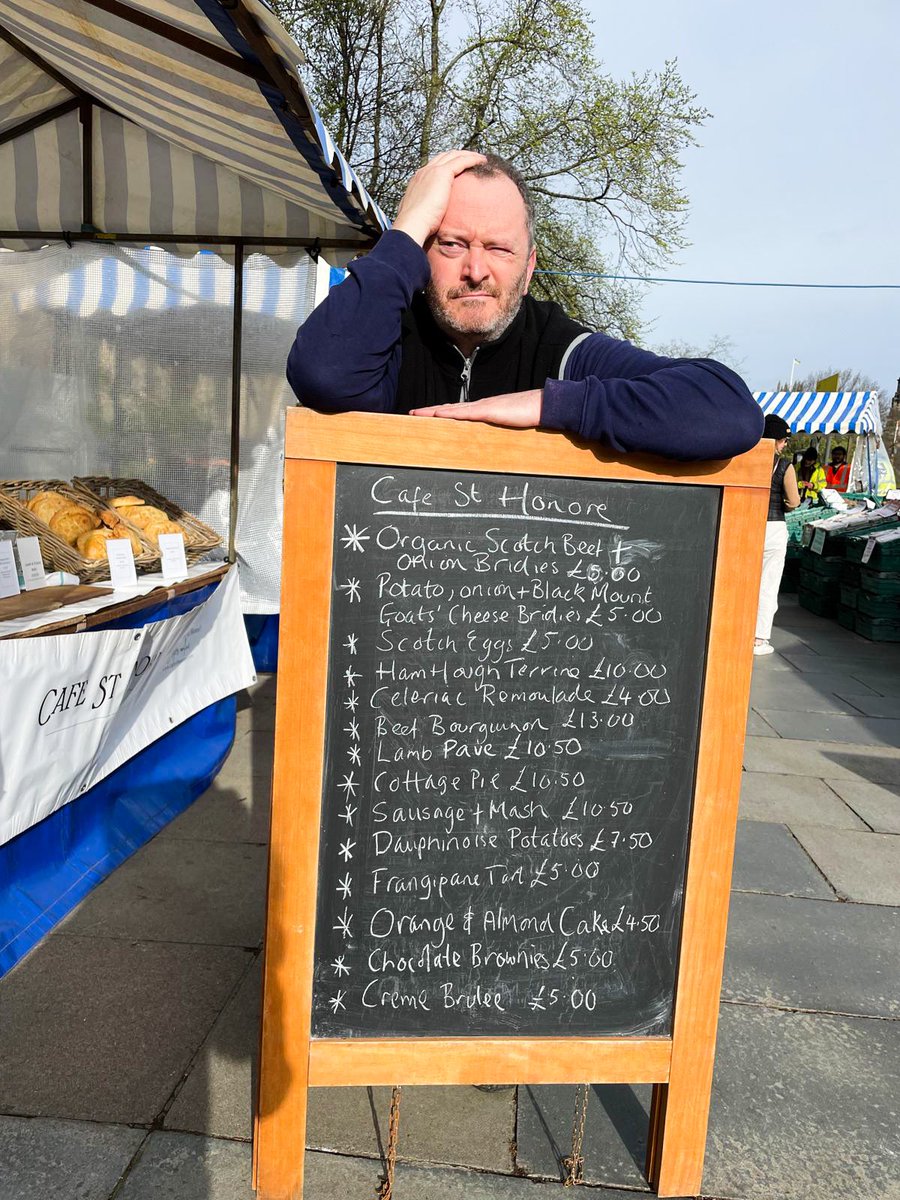 We’re here at #EdinburghFarmersMarket until 2pm 👨🏻‍🌾