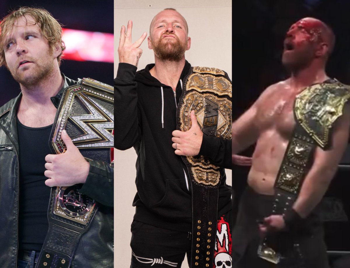 Jon Moxley has now won the top belts of the 3 top promotions completing the “Global Grand Slam”:

• WWE Champion: 2016
• AEW World Champion (x3): 2020, 2022
• IWGP World Heavyweight Champion: 2024

THE ACE OF THIS WORLD.