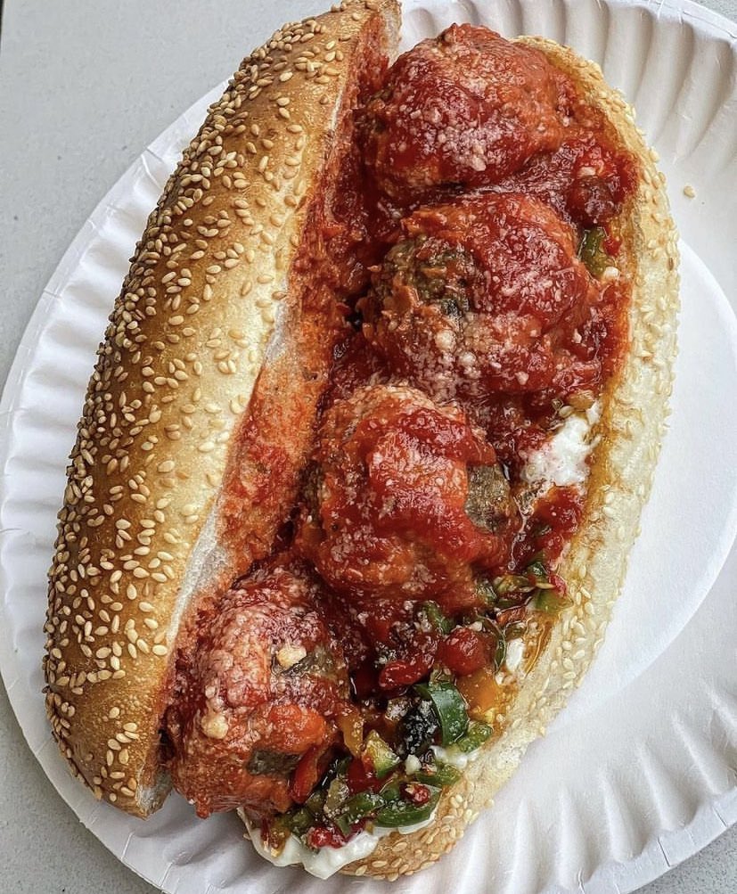 🌶️ spicy meatball sandwich 🌶️