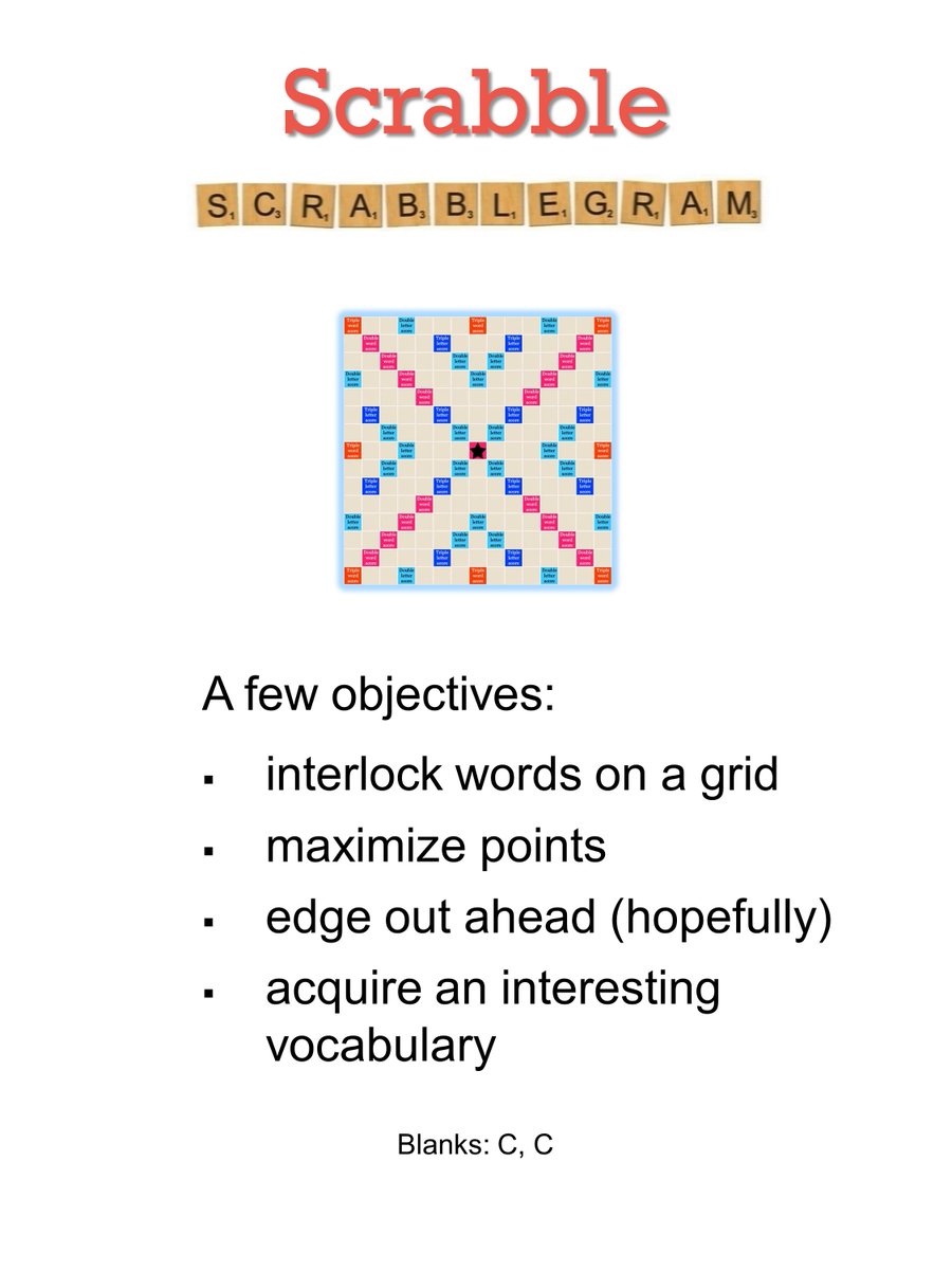 META-SCRABBLEGRAM* OF THE DAY Scrabble Happy World Scrabble Day, everyone! 🔡🎉 Architect Alfred Mosher Butts, inventor of Scrabble, was born on April 13, 1899. Today I'll share four meta-Scrabblegrams to celebrate this great game. *Uses all 100 Scrabble tiles. #ScrabbleDay