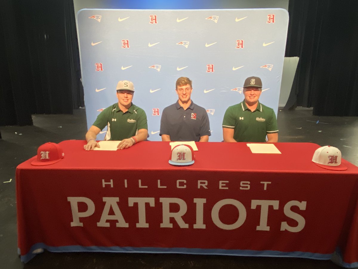 Hillcrest Baseball (@baseball_pats) on Twitter photo Congratulations to <a href="/TunnellBrooks/">Brooks tunnell</a> <a href="/evan_will14/">Evan Williams</a> <a href="/jhendu_/">Jackson Henderson</a> on their signing today to continue to play baseball on the next level at <a href="/SheltonStateBB/">Shelton State Baseball</a> & <a href="/NWSCC_Baseball/">Northwest Shoals Patriots Baseball</a> Congratulations to <a href="/TunnellBrooks/">Brooks tunnell</a> <a href="/evan_will14/">Evan Williams</a> <a href="/jhendu_/">Jackson Henderson</a> on their signing today to continue to play baseball on the next level at <a href="/SheltonStateBB/">Shelton State Baseball</a> & <a href="/NWSCC_Baseball/">Northwest Shoals Patriots Baseball</a>