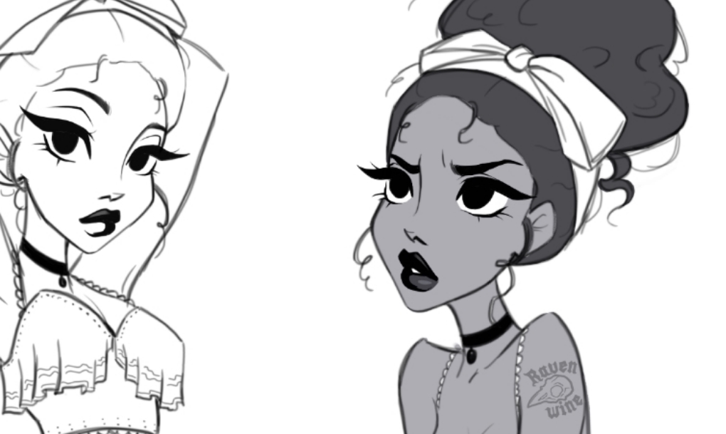 _ravenwine's tweet photo. ⛧ Dolores sketch ⛧
 Full image download on my Patreon <3  

#doloresmadrigal #encanto #characterdesign #Patreon #digitalartwork #artist #sketch #characterart https://t.co/BtQlN3Fbec
