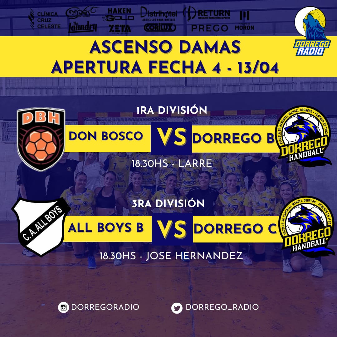 FINDE DORREGUENSE - ASCENSO DAMAS
<a href="/femebal/">Fe.Me.Bal.</a> <a href="/AllBoysGeneros/">AB Generos y Diversidades</a> <a href="/allboys/">All boys</a>