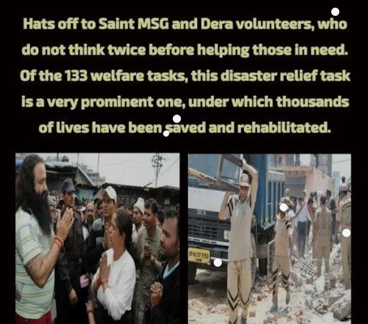 dazy686's tweet photo. FOLLOWING THE INSPIRATION OF SAINT GURMEET RAM RAHIM JI, THE FOLLOWERS OF DERA SACHA SAUDA ARE CONTINUOUSLY ENGAGED IN HELPING THE FLOOD VICTIMS. SALUTE TO THIS MATCHLESS SPIRIT OF THE FOLLOWERS....
#disastersmanagement
Saint msg insaan https://t.co/M8MLIM17Sw