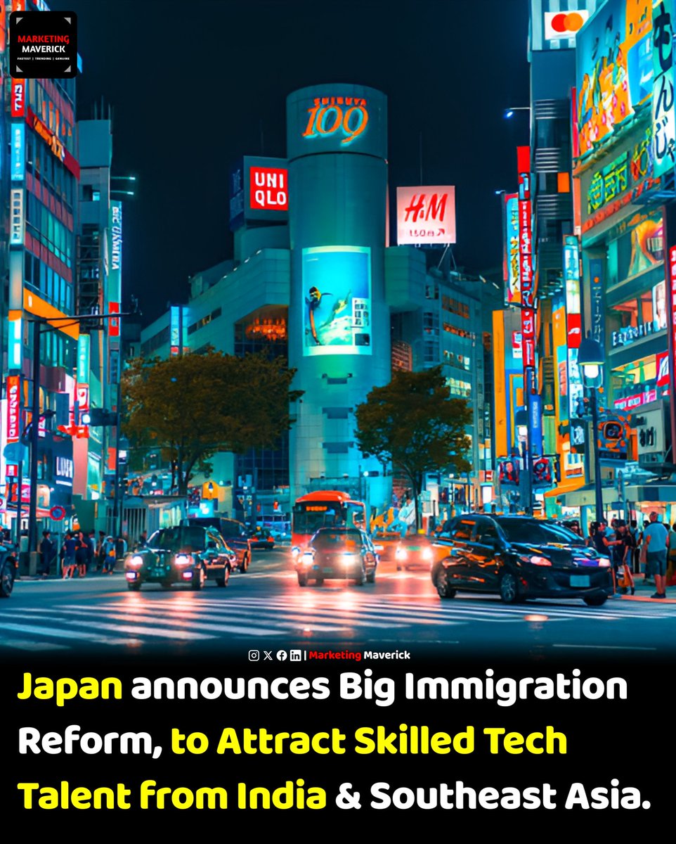 Japan announces big immigration reform, aims to hire skilled tech talent from India and Southeast Asia.