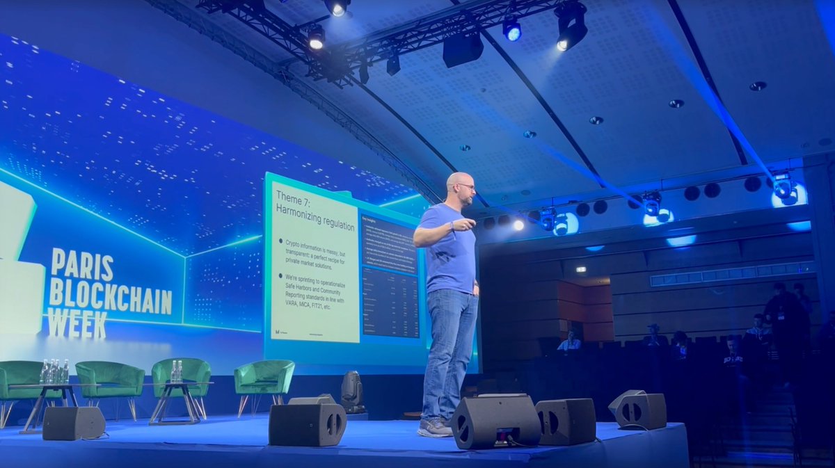 tulipking's tweet photo. This week in Paris @MessariCrypto announced our network fundamentals product. This is my first ever product launch in my career and at Messari.

I believe it represents a huge step forward in our mission to bring transparent & fair reporting to the crypto economy. This data is must have for value oriented actors in the crypto space so lets go over it 🧵