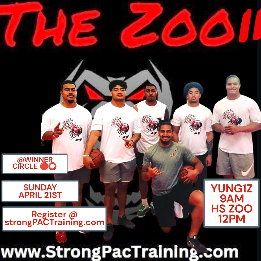 LinebackerZoo's tweet photo. The ZOO II π¦π€
Join us and Let's Run It Back!
Come get this work!
Next man up!
Sunday, April 21st
@WCA_Training
#zootribe #zooup #zoofamily #zoogang #zoothang https://t.co/XL3SYcZoYL