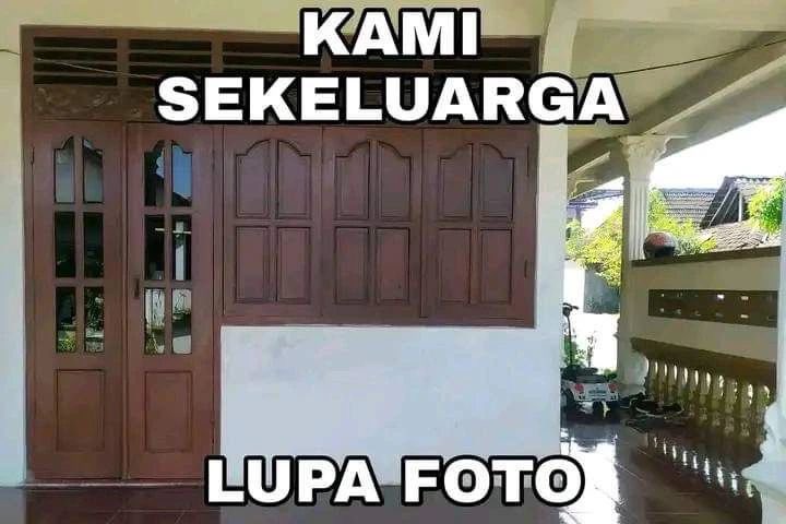 Cung yg nggk foto keluarga pas lebaran☝️