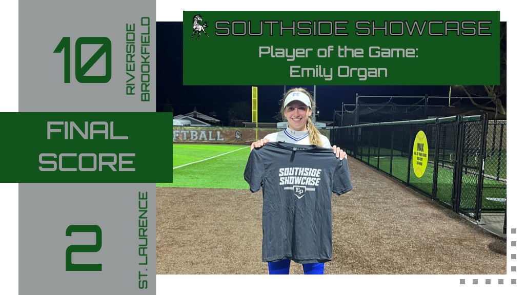 We wrap up Day 1 of the Southside Showcase with an RB win 10-2. Emily Organ is our Player of the Game! Come back tomorrow for 5 more great matchups!