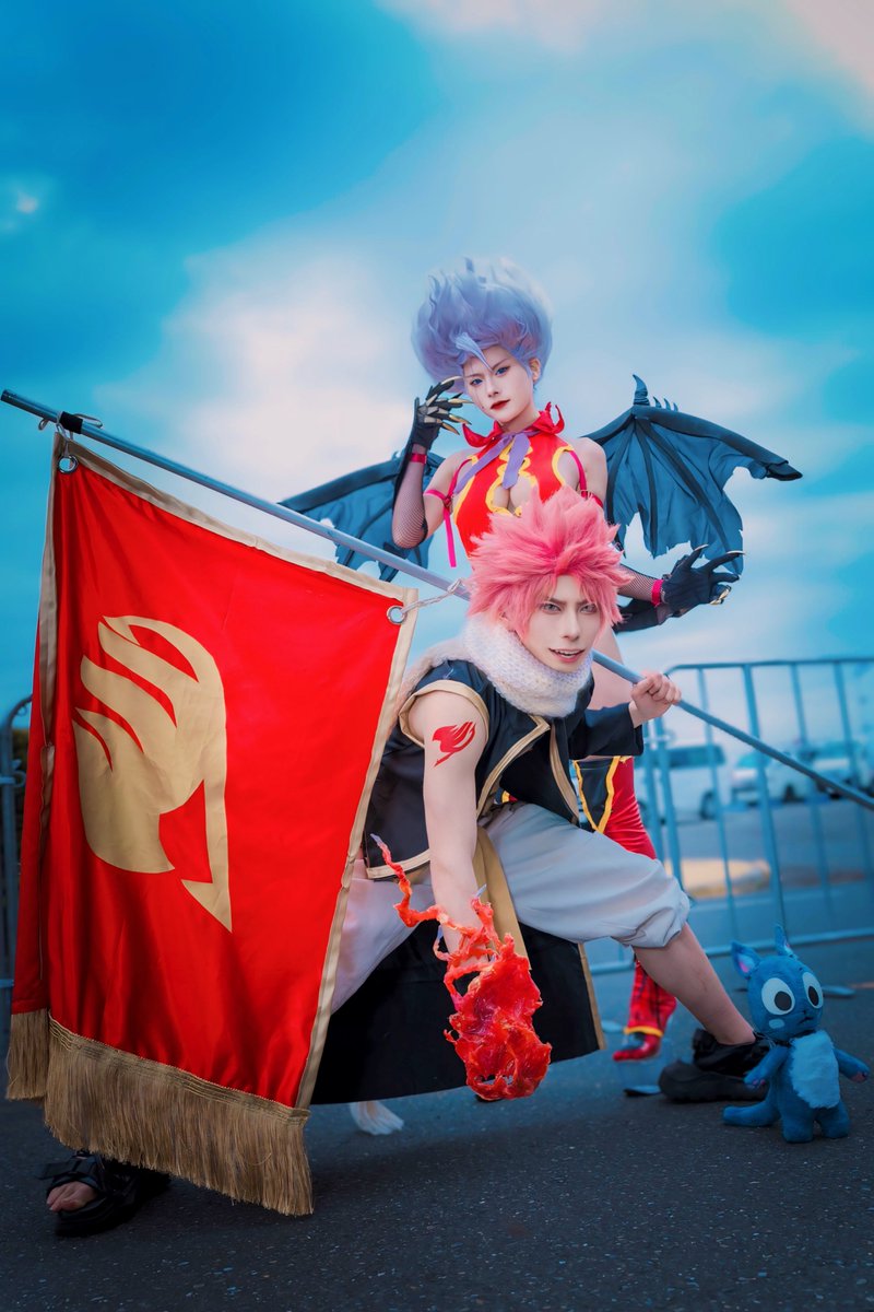 ⚠︎Cosplay
FAIRYTAIL/ナツ＆ミラジェーン

悪魔

photo：@shunkazero さん
ナツ：@9BJ6TJbfQEKqeez 
 #FAIRYTAILコスプレ #ミラジェーンコスプレ #AJコスプレ  #AnimeJapan2024 #アニメジャパン2024