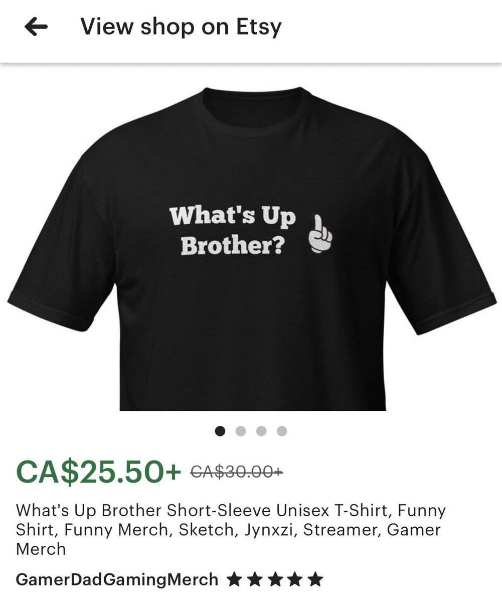What’s Up Brother t-shirt now available in the shop! Get em while they are available gamerdadgamingmerch.etsy.com #whatsup #whatsupbrother #sketch #brother #gamingmerch #funnyshirts #funnymerch #etsy #etsyfinds #etsyshop #etsystore #StreamerCommunity #gaming #GamingCommunity