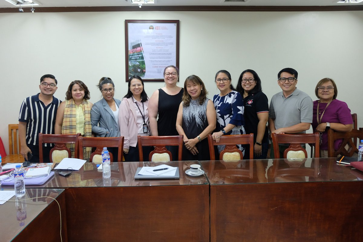 The UPLB College of Development Communication (CDC) together with the University of Reading (UoR) held a workshop to craft the curriculum for a Joint Dual Master of Science program on 2-3 April 2024 in the CDC Conference Room. devcom.edu.ph/2024/04/13/cdc…
