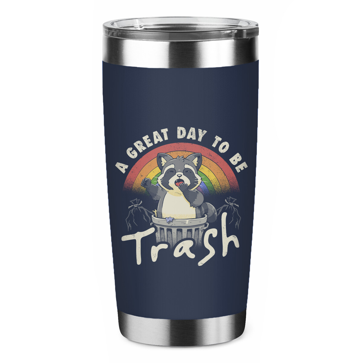 THE DAILY | “A Great Day To Be Trash” by #koalastudio starts at just $13 today only at #TeeFury! ⚡
loom.ly/iYDwqww

#horrortshirts #teeshirts #artofinstagram #horrorart #spookyart #instaartist #raccoon #animal #originalart #trash #sarcasm #funny