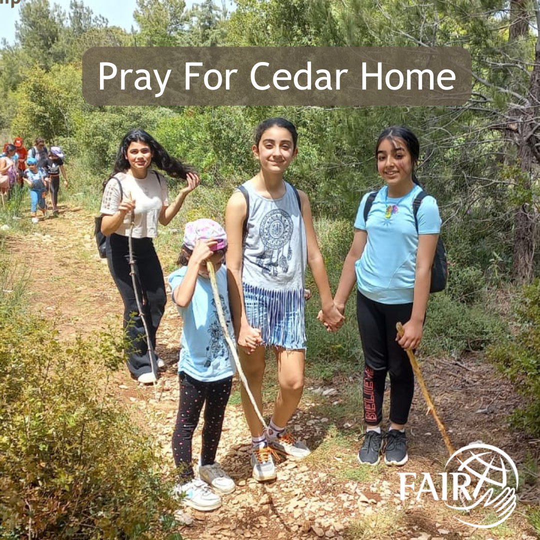 Pray today for the Fellowship’s Child Sponsorship program at Cedar Home in Lebanon. 
Learn more at the open house FAIR is hosting on April 30 at 12:00pm EST.  
fellowship.ca/cedarhomeopenh… 
#LebanonChildSponsorship #SponsorAChild #ChildSponsorship