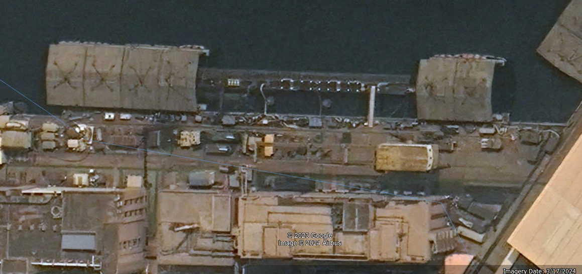 Satellite Images Reveal Larger, More Powerful Indian Nuclear Submarine