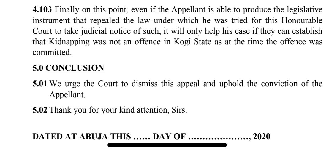 We argued that principle of law at the Court of Appeal in 2020 and the Appeal was rightly dismissed.