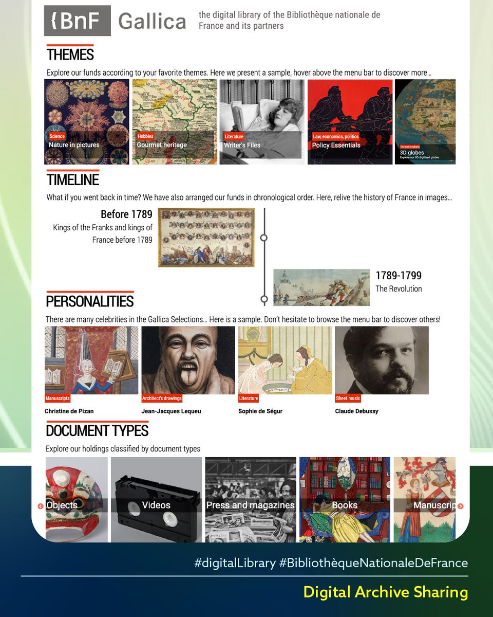 hkbulibdmss's tweet image. [𝗗𝗶𝗴𝗶𝘁𝗮𝗹 𝗮𝗿𝗰𝗵𝗶𝘃𝗲 𝘀𝗵𝗮𝗿𝗶𝗻𝗴✨]

Gallica is the digital library of the Bibliothèque nationale de France and its partners. gallica.bnf.fr

#digitalHumanities #Library #digitalArchive