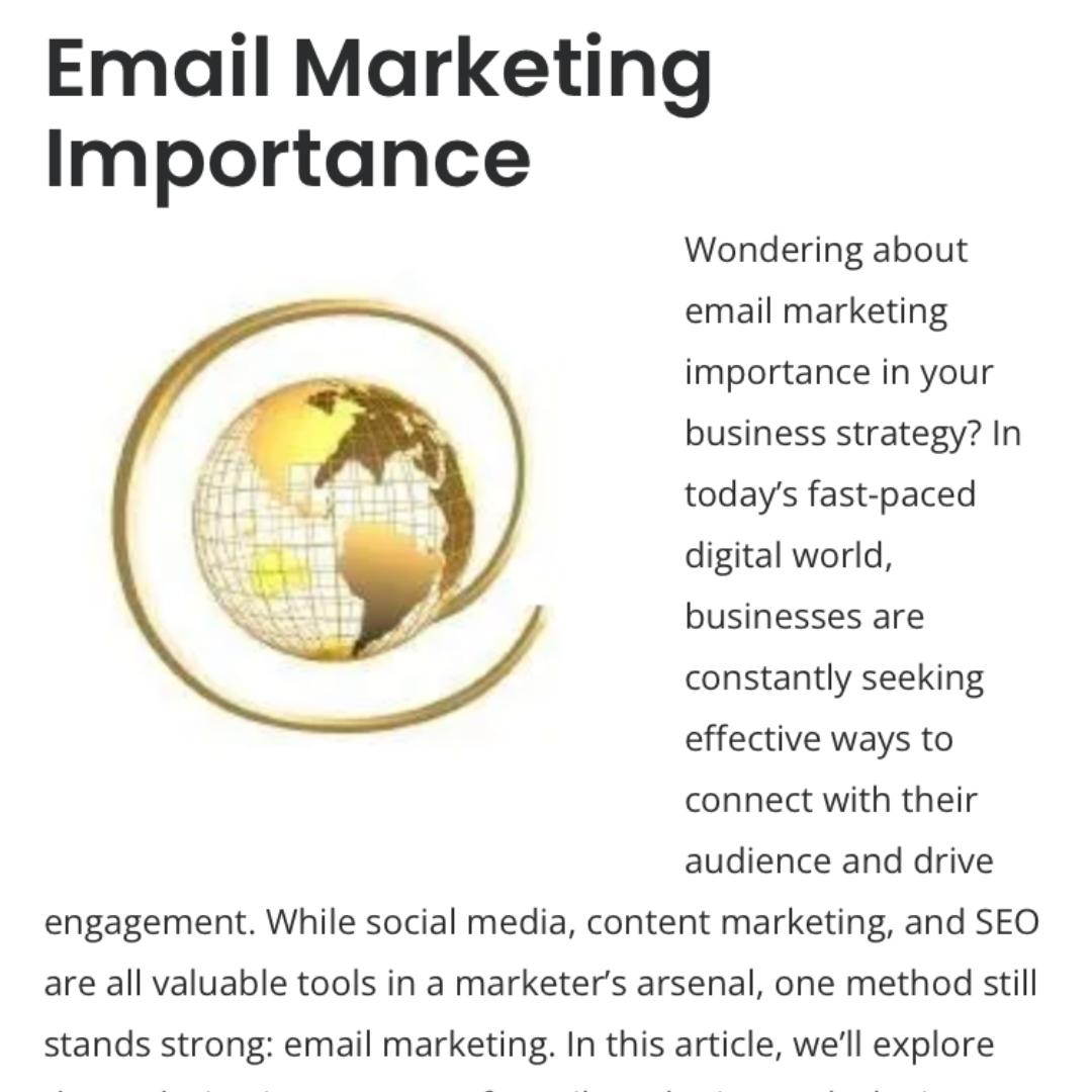 Don't underestimate the power of email marketing! Learn how TrafficWave can help you improve your email campaigns: blog.trafficwave.net/email-marketin… #trafficwave #email #marketing #emailmarketing #analytics #openrate #sales