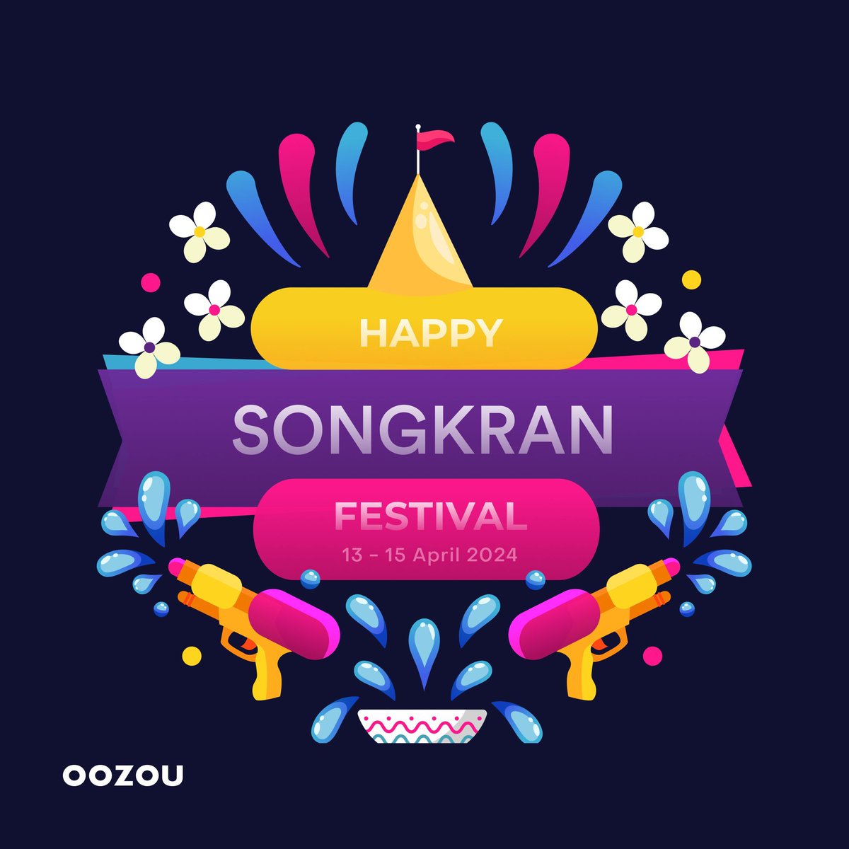 Happy Songkran Festival 2024! 

Wishing you and your loved ones a happy, healthy, and joyous holiday season! 💜

#celebrations #nationalholiday #songkran #thainewyear