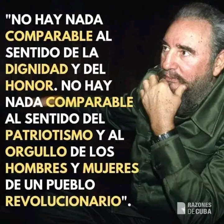 #CubaViveEnSuHistoria
#FidelEsFidel