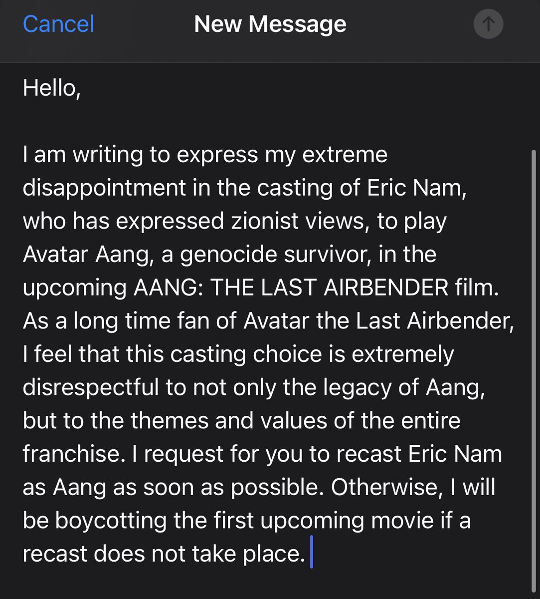 here is the casting director’s email address: info@downtowncasting.com. PRESSURE them with the following template:
