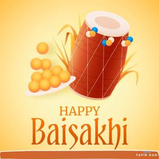 On the auspicious festival of Vaisakhi, May the cheerful festival of Baisakhi usher in good times and happiness. #HappyVaisakhi