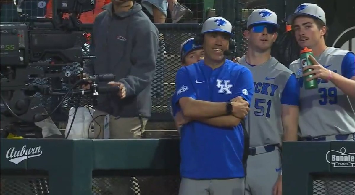 UKBaseball's tweet image. Name a team that has more fun.

Hint: You can't.