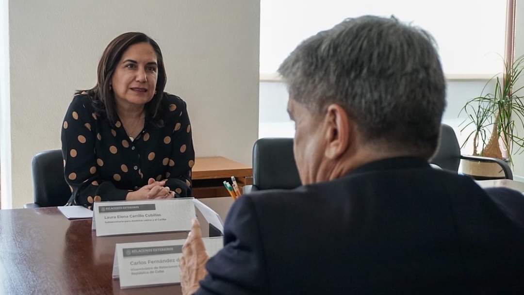 🇲🇽🇨🇺 La subsecretaria para América Latina y el Caribe de la cancillería de #México, Laura Elena Carrillo, recibió hoy al viceministro de Relaciones Exteriores de #Cuba, Carlos Fernández de Cossio, para dialogar sobre los nexos bilaterales 🔗 cubaminrex.cu/en/five-years-…