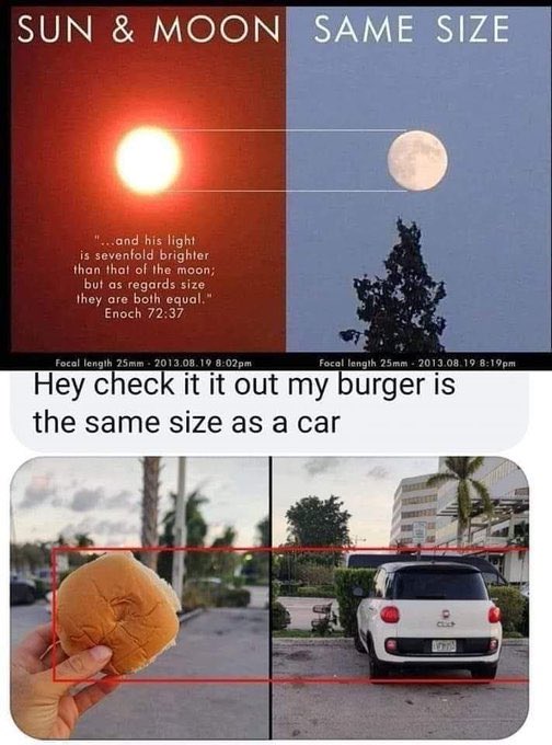 NothingSirius's tweet image. What if #AngularSize was like gravity and didn&apos;t exist?🤔🤔🤔
 
reddit.com/r/flatearth/co…