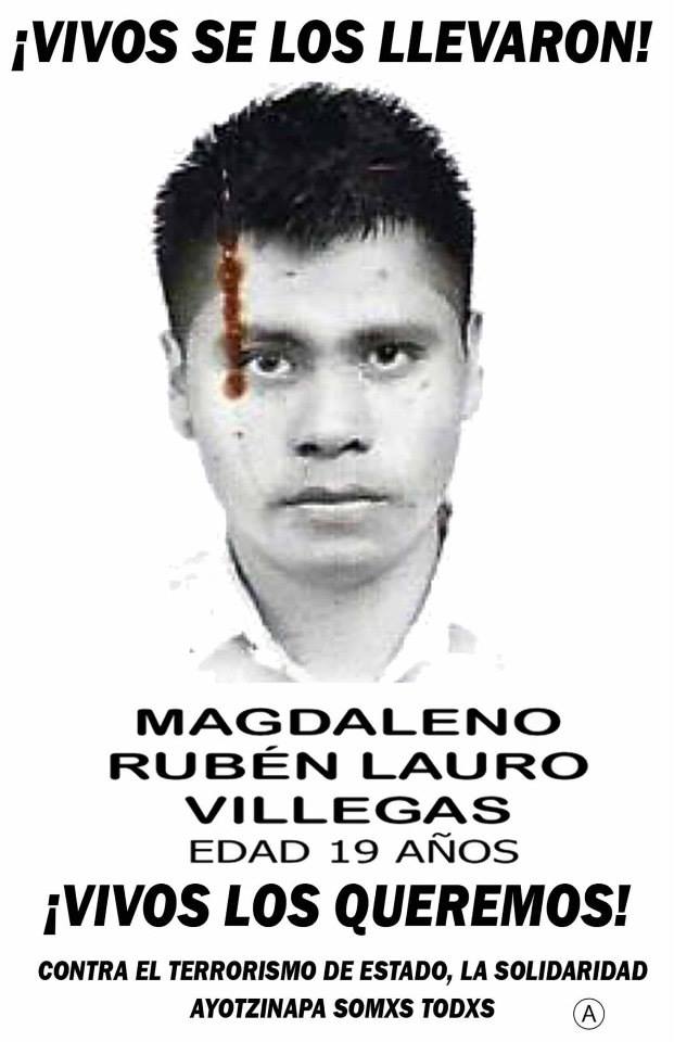 36 Magdaleno Rubén Lauro Villegas #AyotzinapaHeridaNoCerrada #ElEjércitoAúnOcultaDocumentosSobreAyotzinapa