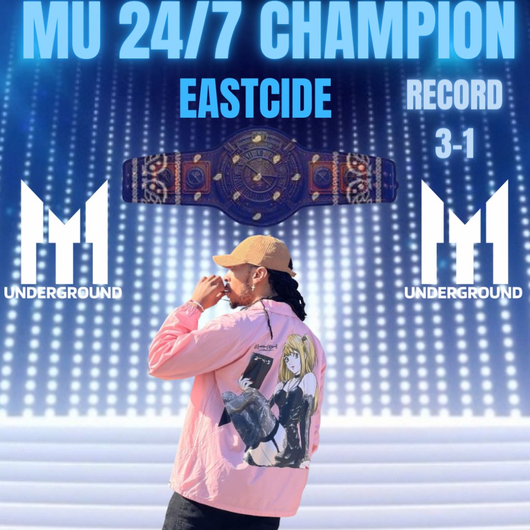 THESE ARE THE TWO CHAMPIONS OF #METAUNDERGROUND 🔥🔥🔥 @iGuessItsFxckMe & @EastcideDaGreat have been putting on phenomenal performances verzuz after verzuz and we are proud to call them our champions 🏆 🏆